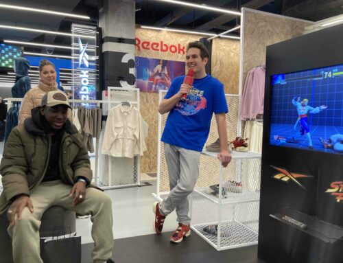 Animation micro Reebok Citadium Paris Grands Magasins