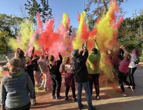 Color Run dans les Yvelines pour octobre rose