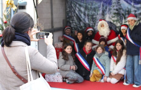 Photos prise lors du marché de noël dans le Vésinet