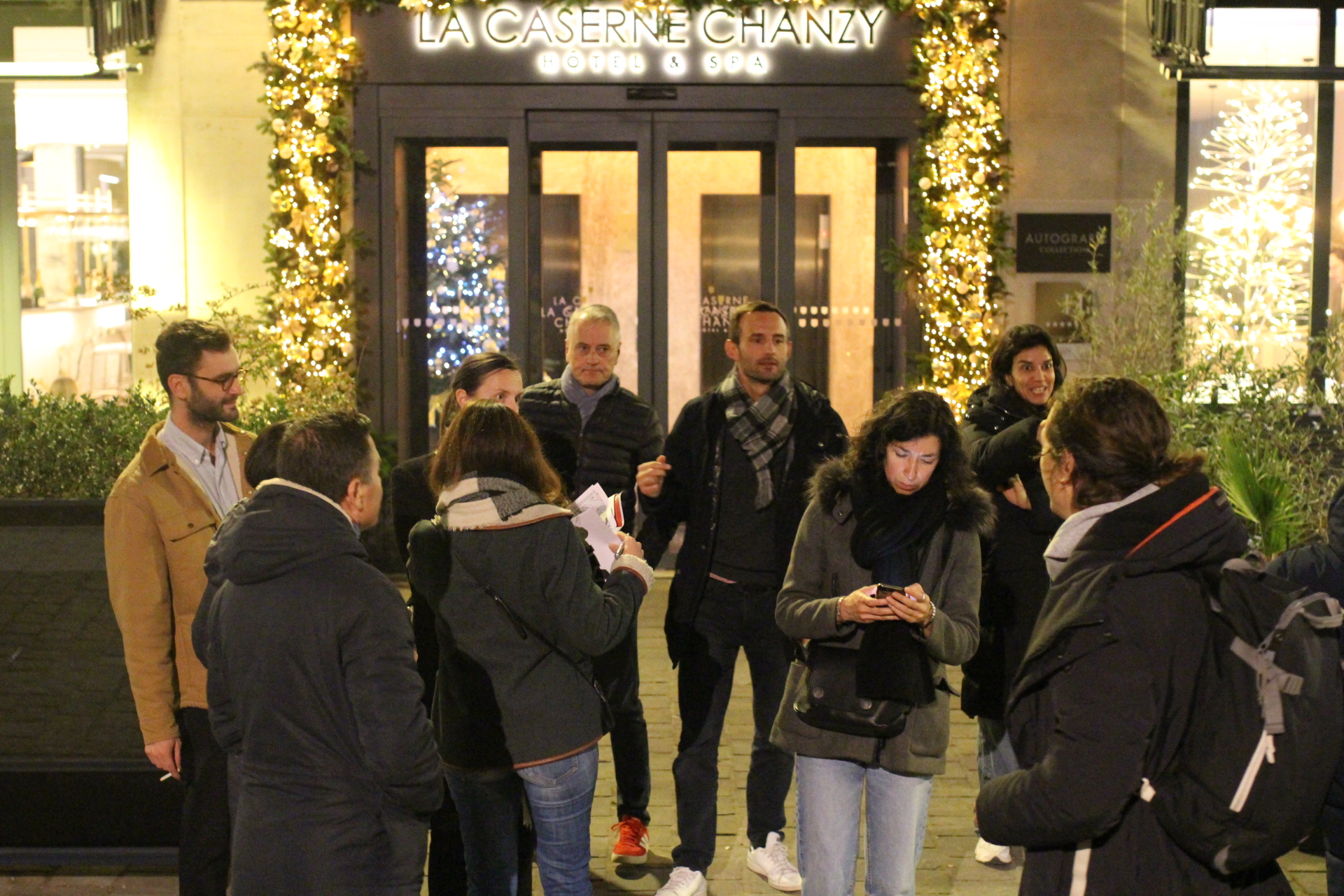 Participants city rally Reims