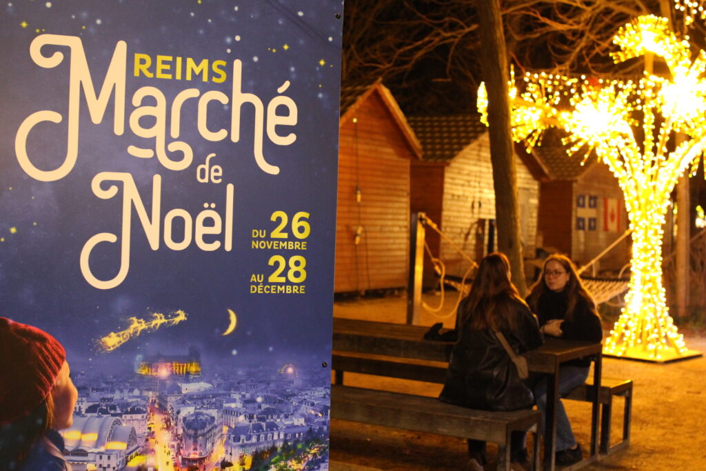 Affiche marché de Noël