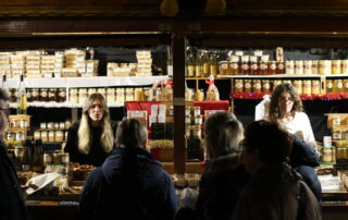 Stand marché de noël