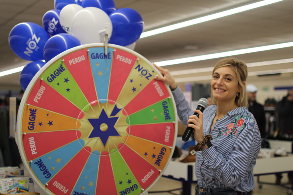 Grande roue gagnante 