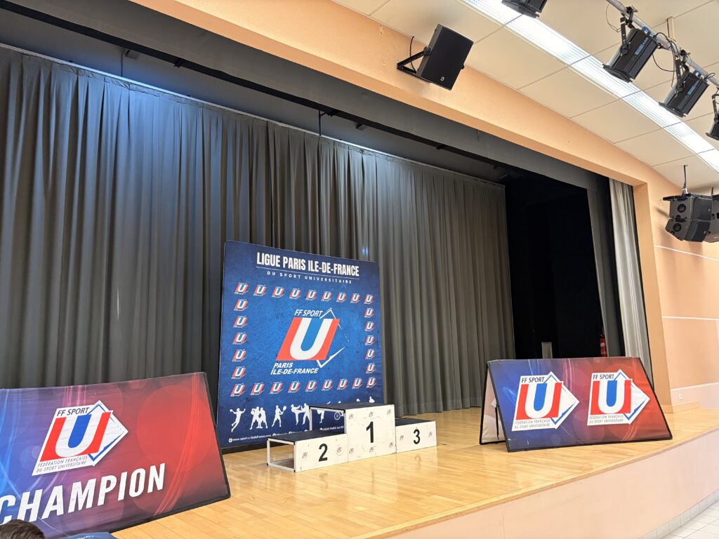 Podium pour les Champions de France Universitaire 2026
