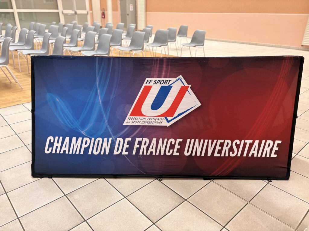 Affiche Campions de France Universitaire 2026
