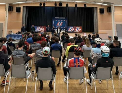 Speaker sur les championnats de France Universitaire Cyclisme sur route
