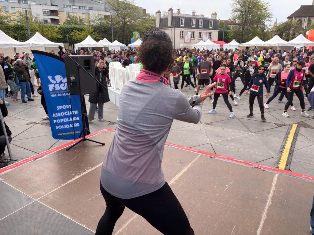 Entrainement avant la course