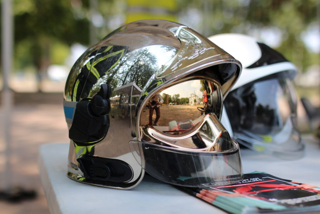 Célèbre casque des pompiers