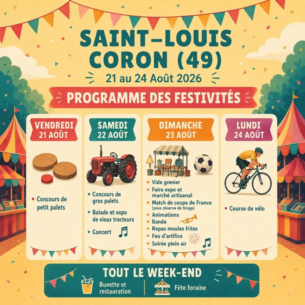 Affiche qui annonce l'événement